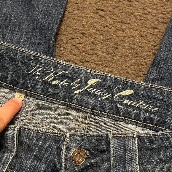 Y2K Juicy Couture Low Rise Straight Leg Jeans - Picture 4 of 6